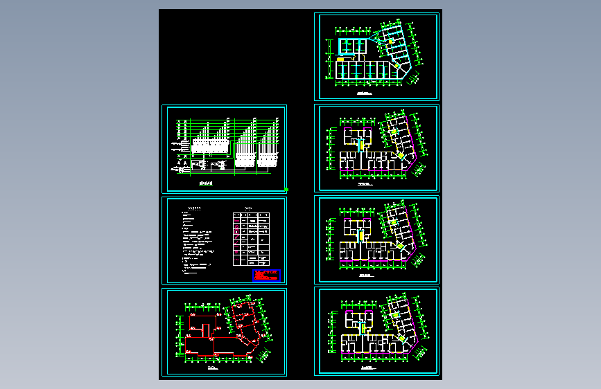 综合楼电气设计图09