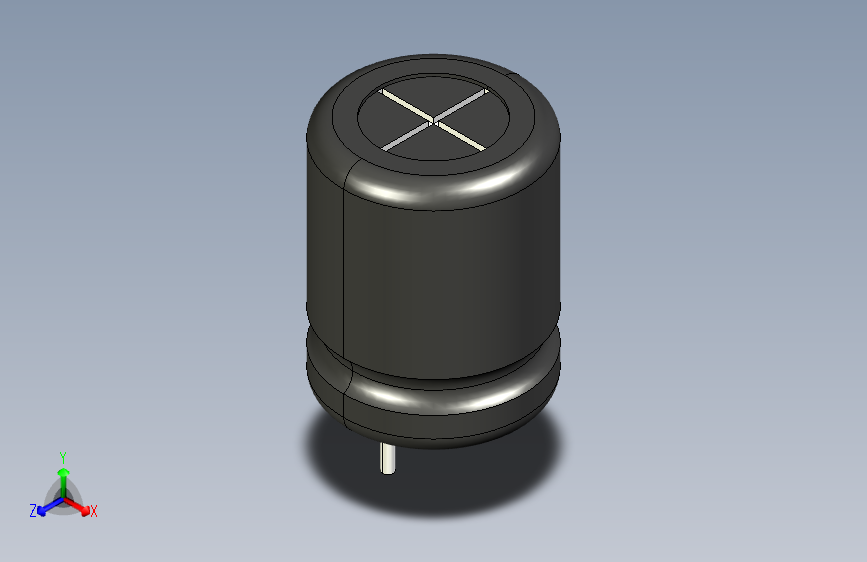 Capacitor Electrolytic (Vertical)