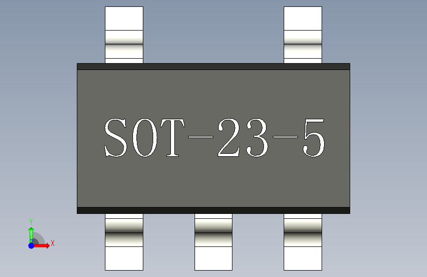 SOT-23-5_STEP_模型图纸下载 – 懒石网