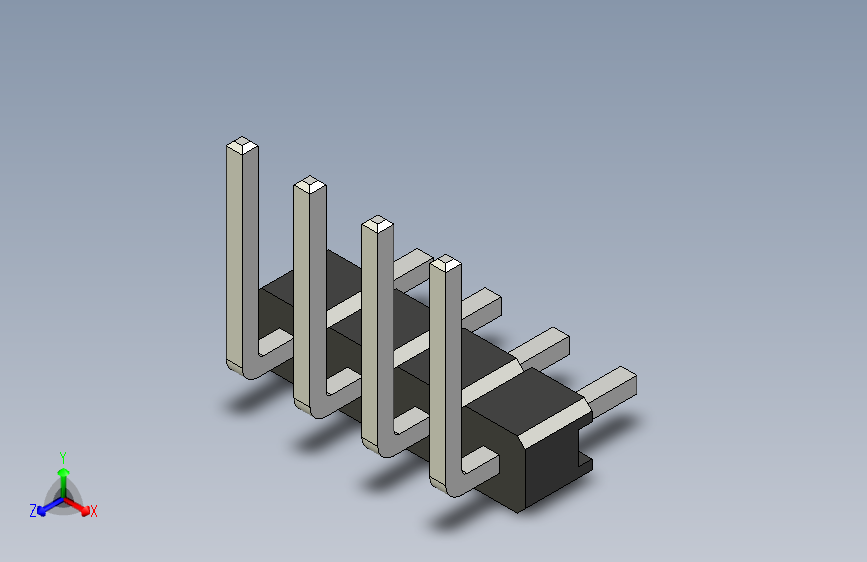 Pin-1X4-2.54-dn