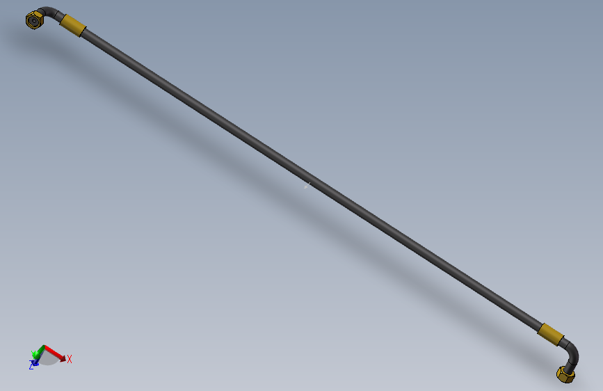 锥密封双90°钢丝编织胶管总成D型III_6.3DⅢ-1000