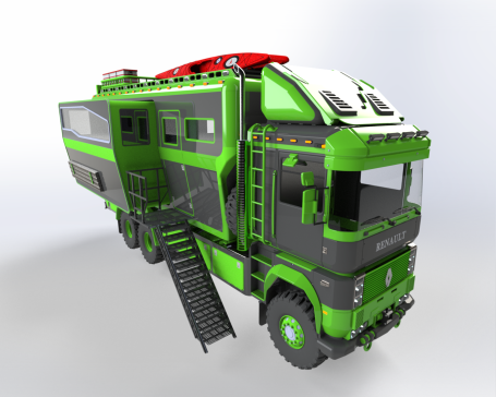 雷诺 Magnum Expedition 卡车 6x6