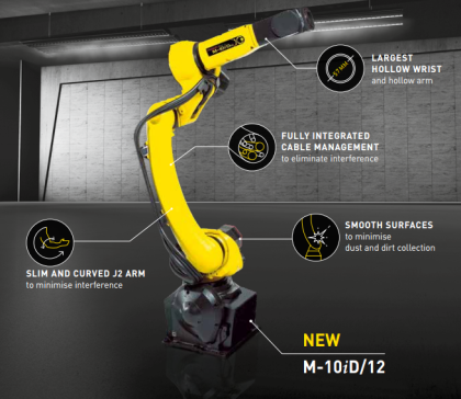 FANUC M-10iD_12工业机器人三维模型和资料-