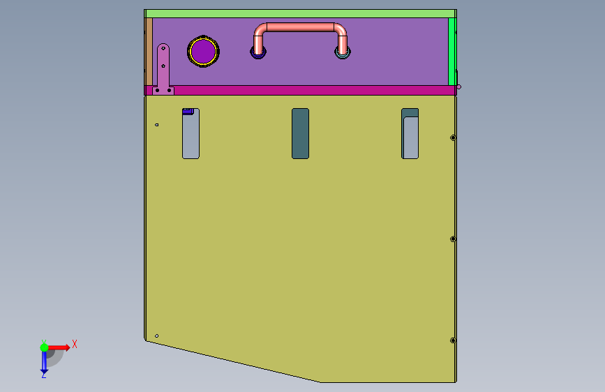 PCB板通断快速测试机 俯视图
