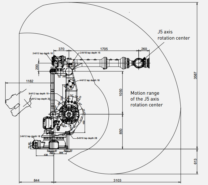 FANUC M-900ib280L工业机器人三维模型和资料