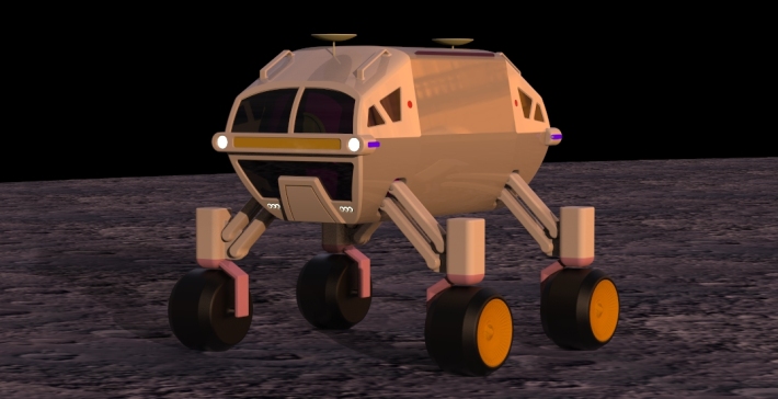 月球和火星车