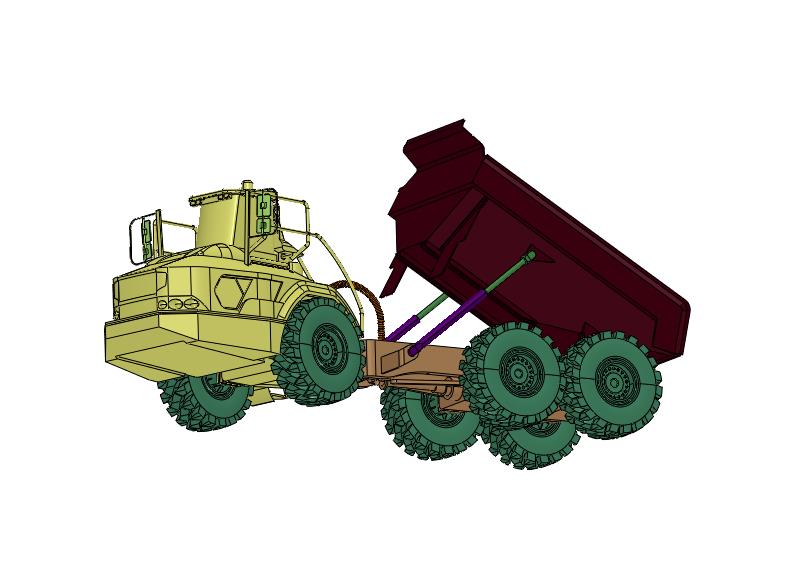 超级大型矿物自卸卡车