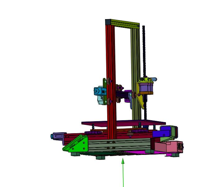 创想三维自动调平高精度3D打印机