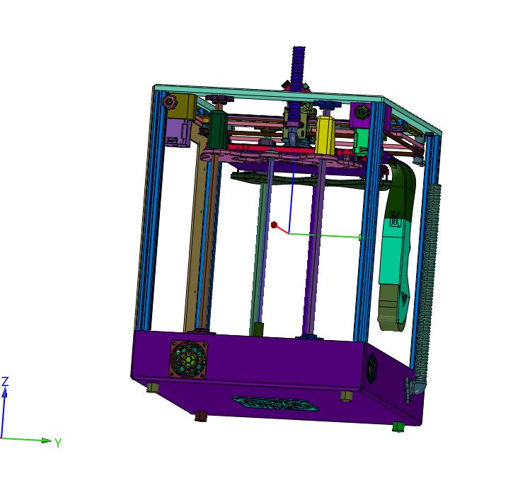 大尺寸箱式快速成型设备3D打印机
