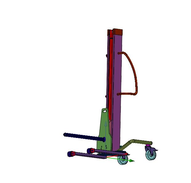 电缆卷钢卷移动升降搬运车