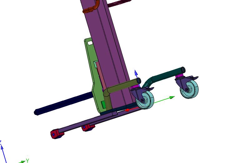 电缆卷钢卷移动升降搬运车