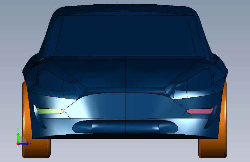 动力强劲特斯拉Model 3 左侧视图