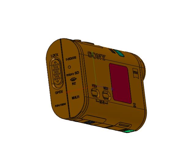 户外运动相机FDR-X1000V