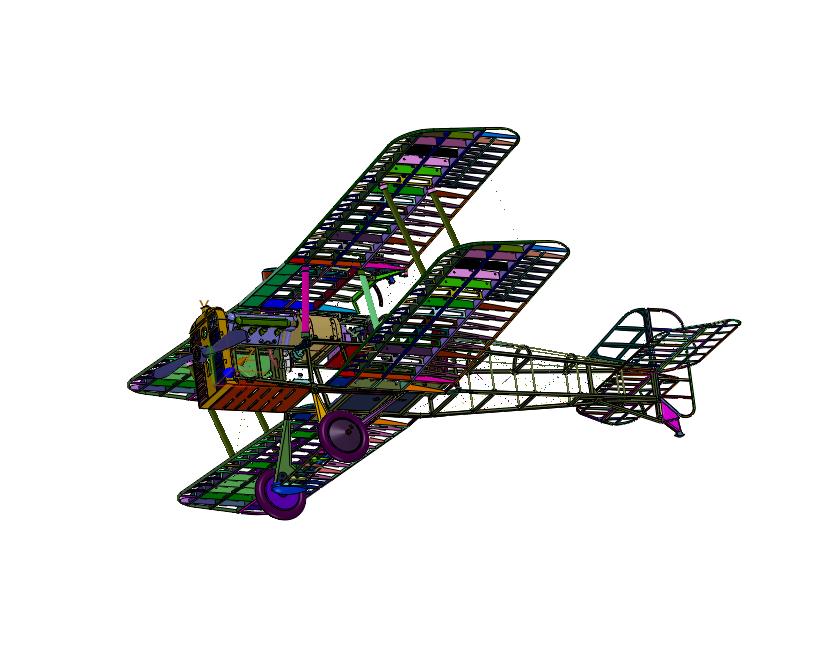 皇家飞机制造厂SE5a单座单发双翼战斗机