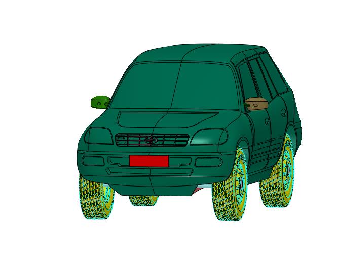 紧凑型越野丰田RAV4