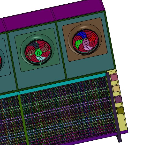 空调速冻间外转子风机
