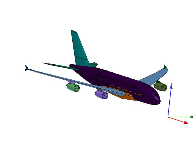 空中客车A380巨型飞机
