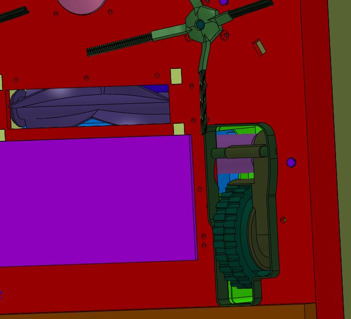 零距离贴边方形清扫机