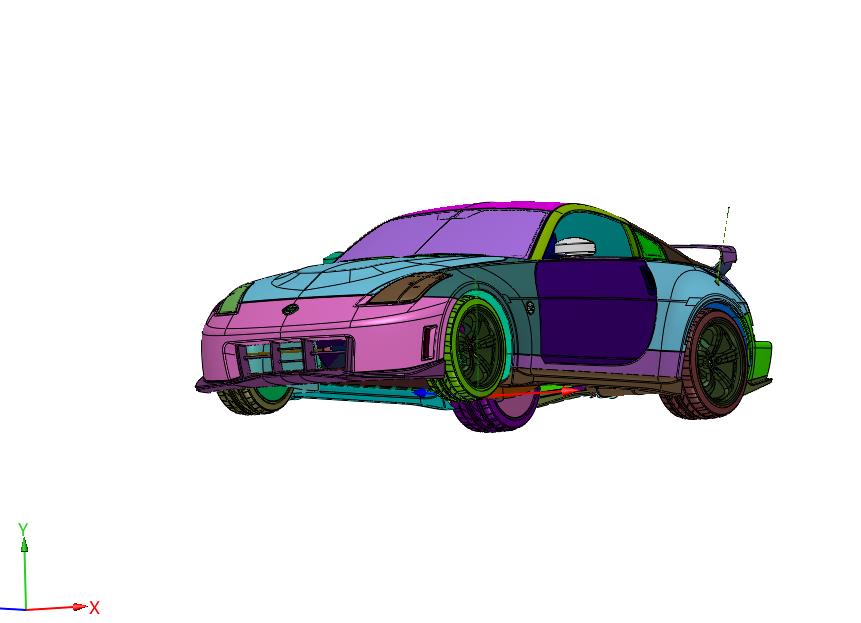 梦幻经典双门跑车350Z