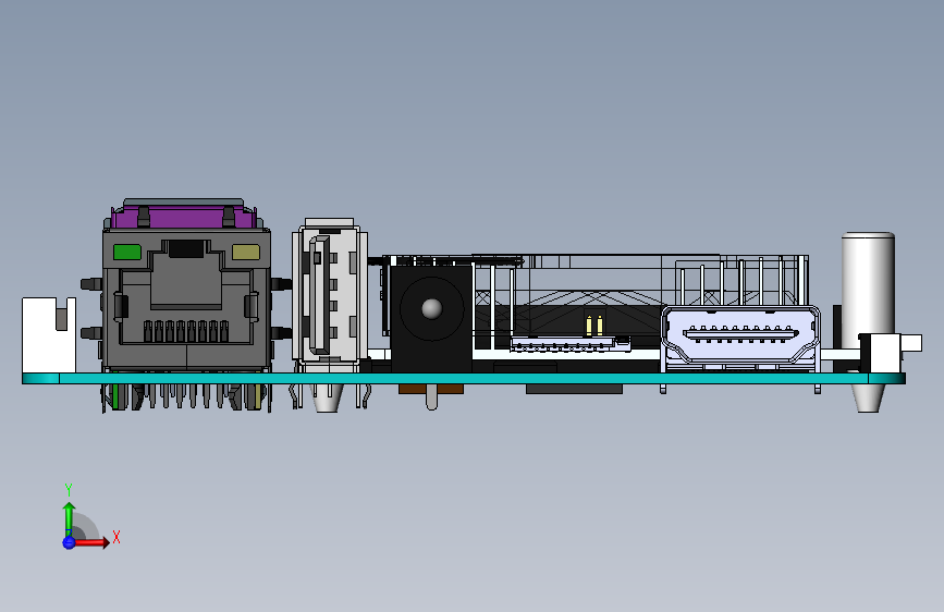 ODROID XU4单板计算机_SOLIDWORKS 2016_模型图纸下载 – 懒石网