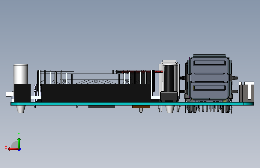 ODROID XU4单板计算机_SOLIDWORKS 2016_模型图纸下载 – 懒石网
