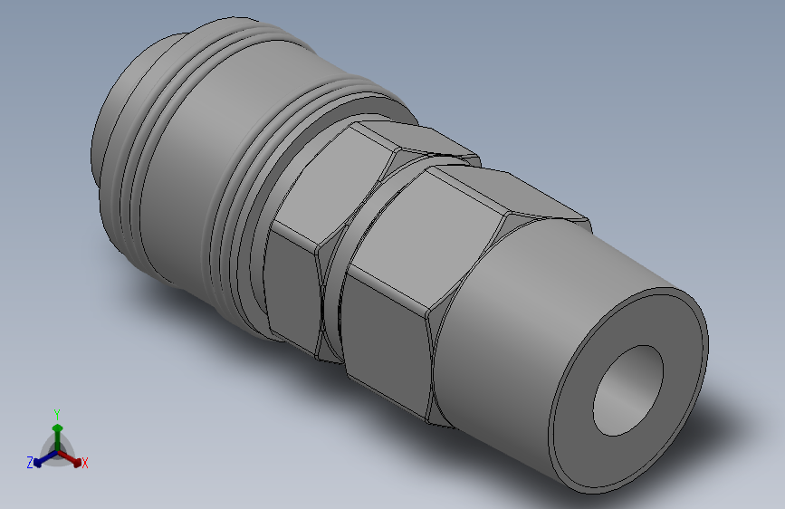 SM快换接头_SM104_SOLIDWORKS 2018_模型图纸下载 – 懒石网