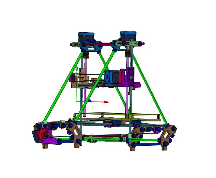三维立体快速成型3D打印机Prusa