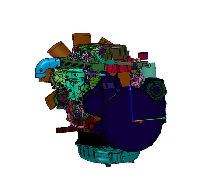 斯堪尼亚直列六缸工业发动机