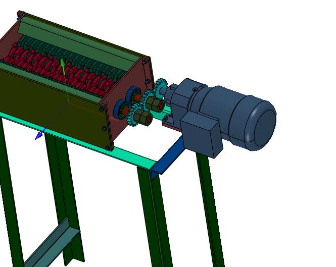 小型生活固废垃圾粉碎设备