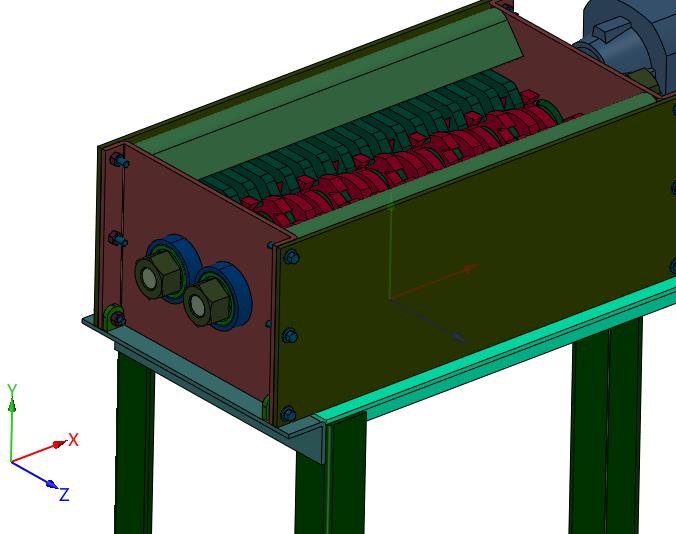 小型生活固废垃圾粉碎设备