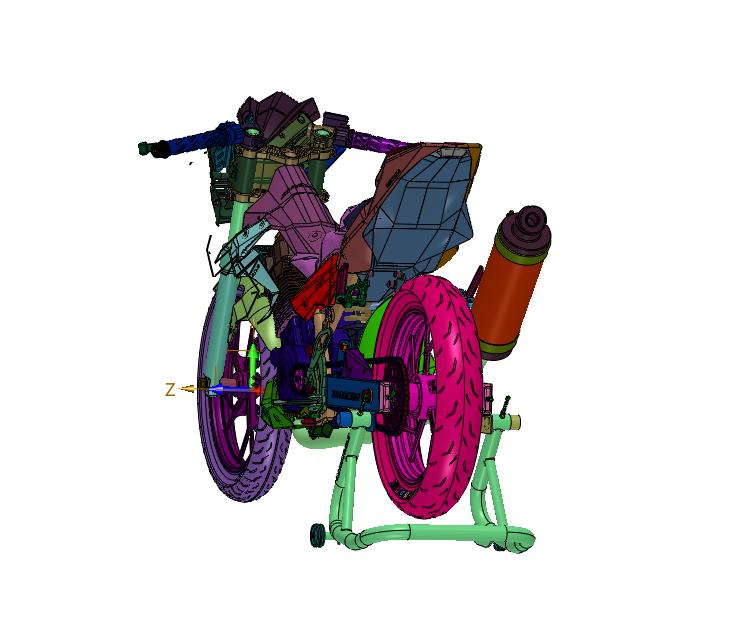 运动旅行轻型自动挡摩托车