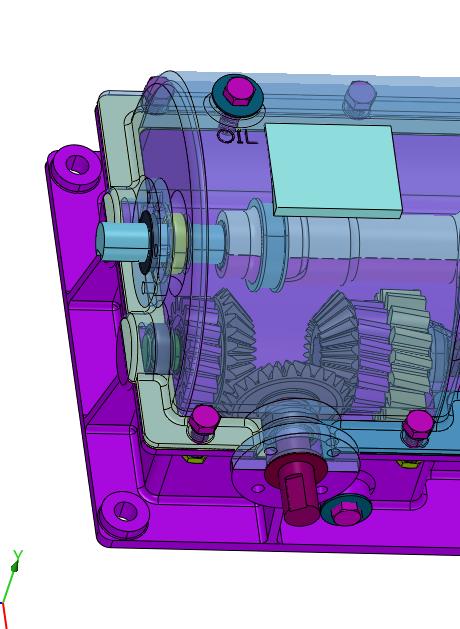 直角斜齿轮卧式减速机