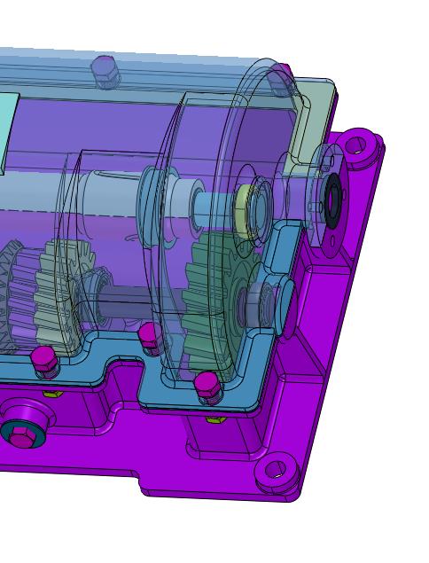 直角斜齿轮卧式减速机