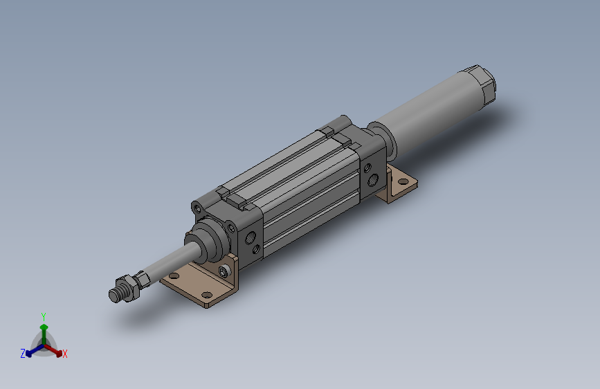 SEJ双轴复动行程可调型气缸SEJ 32×50-75-S