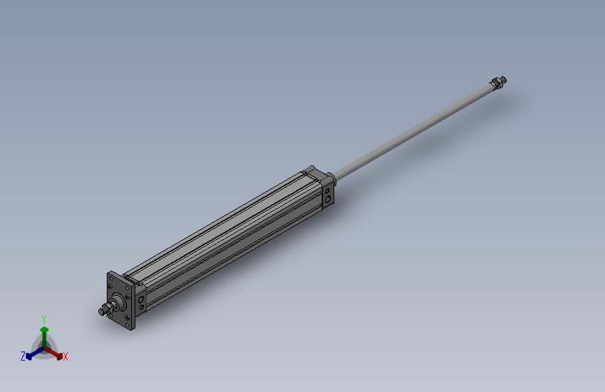 SED双轴复动型气缸SED 63×600-S