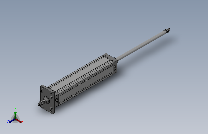 SED双轴复动型气缸SED 100×450-S
