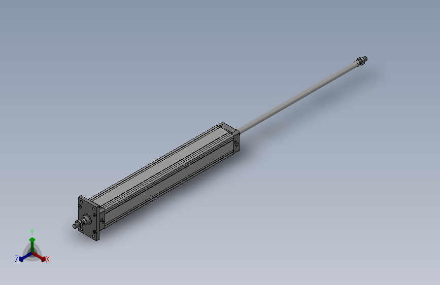 SED双轴复动型气缸SED 125×900-S