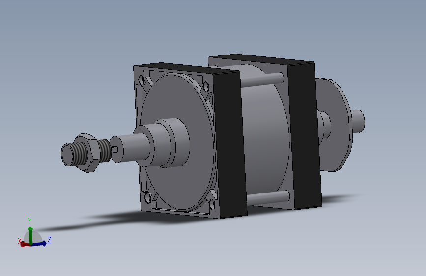SIJ双轴复动行程可调型气缸SIJ250×100-S-CS1U1