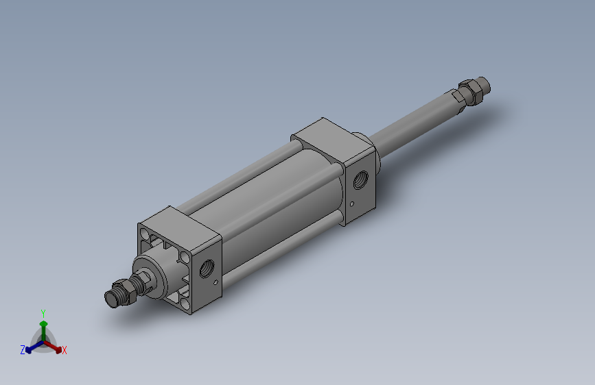SUD双轴复动型气缸SUD40×80---CS1U