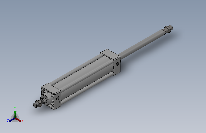 SUD双轴复动型气缸SUD50×200---CS1U