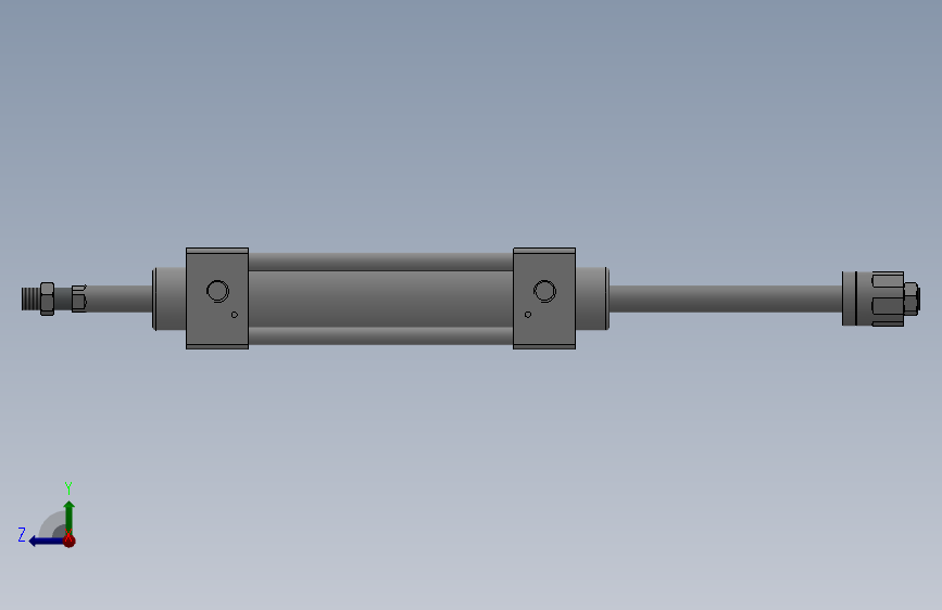SUJ双轴复动行程可调型气缸SUJ32×100-30-S--CS1U