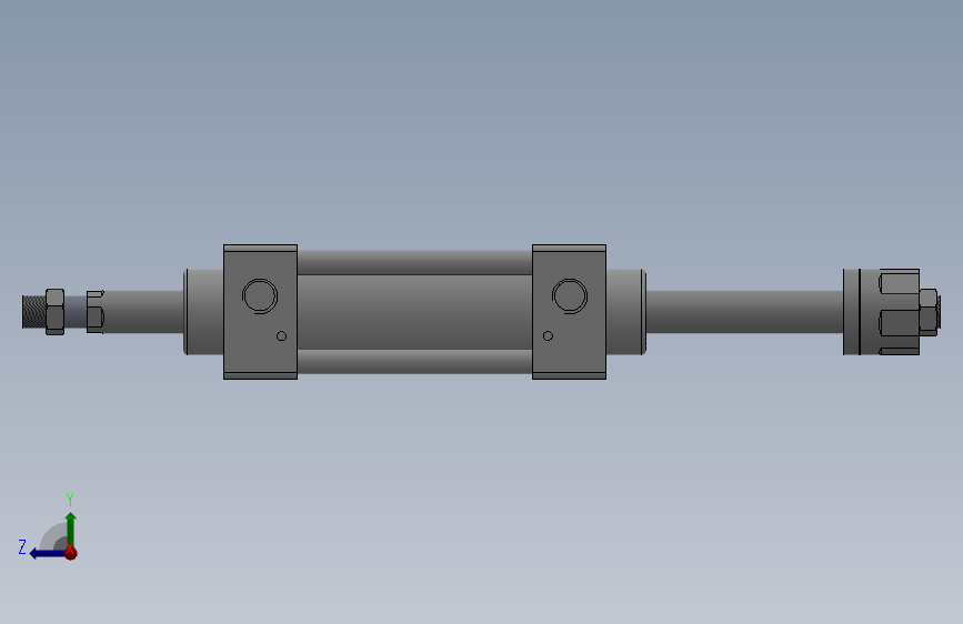 SUJ双轴复动行程可调型气缸SUJ40×50-30---CS1U