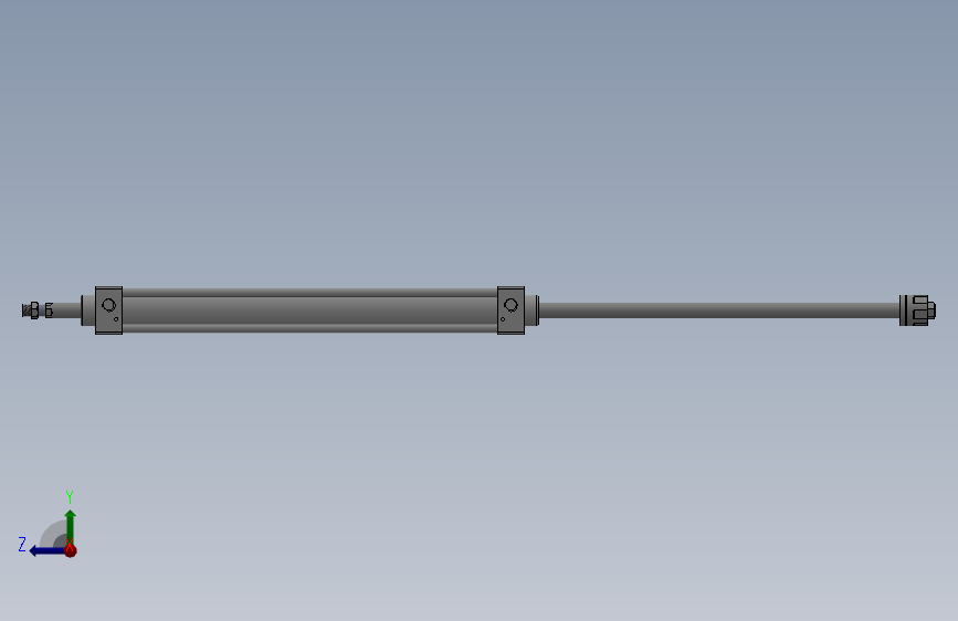 SUJ双轴复动行程可调型气缸SUJ40×350-30---CS1U