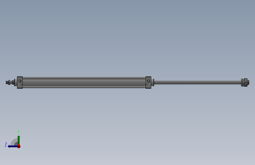 SUJ双轴复动行程可调型气缸SUJ50×600-30---CS1U