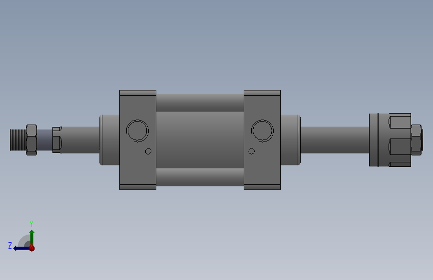SUJ双轴复动行程可调型气缸SUJ63×25-30---CS1U