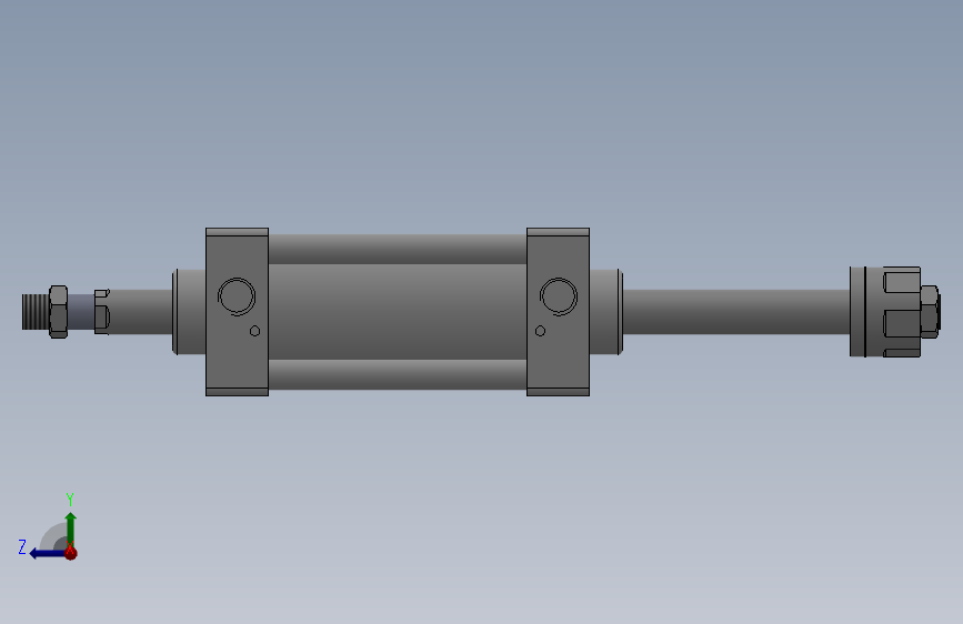 SUJ双轴复动行程可调型气缸SUJ63×75-30---CS1U