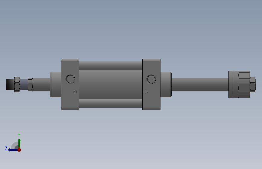 SUJ双轴复动行程可调型气缸SUJ80×75-30---CS1U