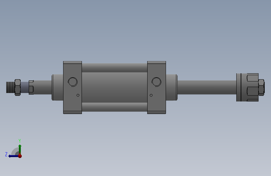 SUJ双轴复动行程可调型气缸SUJ80×80-30---CS1U
