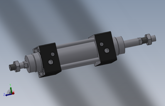 SU标准复动型气缸SID32×350-S-CS1U1