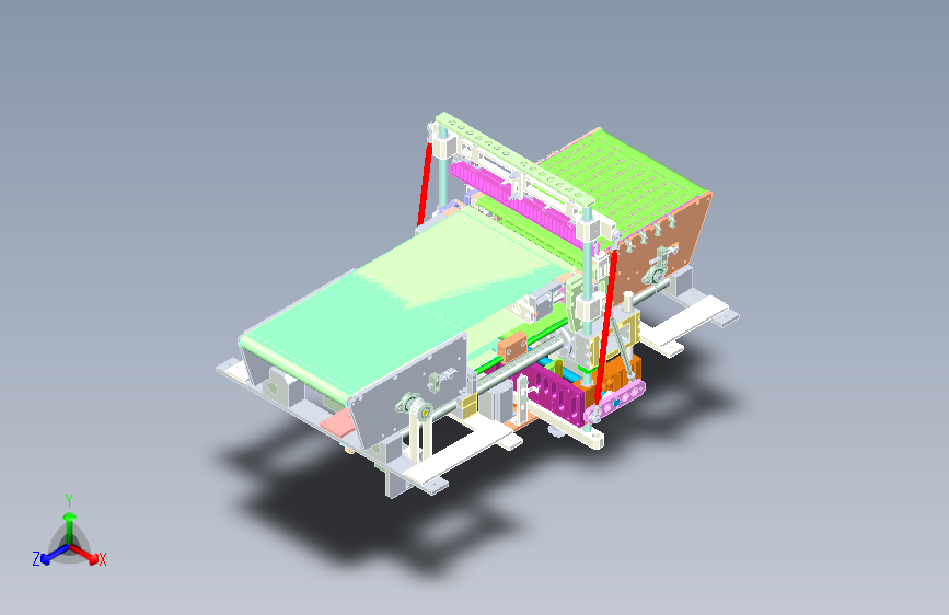 塑料带输送与切断机构设计